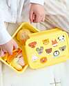 A Little Lovely Company Bento Lunch Box - Animal Friends - Removable Compartments Snack Boxes