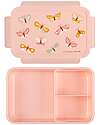 A Little Lovely Company Bento Lunch Box - Butterflies - Removable Compartments Snack Boxes