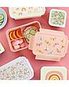 A Little Lovely Company Bento Lunch Box - Butterflies - Removable Compartments Snack Boxes