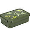 A Little Lovely Company Bento Lunch Box - Crocodiles - with Removable Compartments Snack Boxes