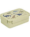 A Little Lovely Company Bento Lunch Box - Dinosaurs - with Removable Compartments Snack Boxes