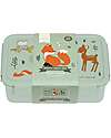 A Little Lovely Company Bento Lunch Box - Forest Friends - Removable Compartments Snack Boxes
