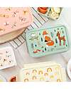 A Little Lovely Company Bento Lunch Box - Forest Friends - Removable Compartments Snack Boxes