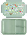 A Little Lovely Company Bento Lunch Box - Joy - with Removable Compartments Snack Boxes