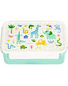 A Little Lovely Company Bento Lunch Box - Jungle - Pull-Out Compartments Food Containers