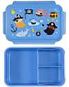 A Little Lovely Company Bento Lunch Box - Pirates - Removable Compartments Snack Boxes