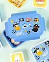 A Little Lovely Company Bento Lunch Box - Pirates - Removable Compartments Snack Boxes