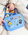 A Little Lovely Company Bento Lunch Box - Pirates - Removable Compartments Snack Boxes