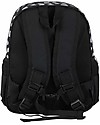 A Little Lovely Company Big Backpack, Ghost, 27 x 32 x 15 cm - Black Kindergarten Backpacks