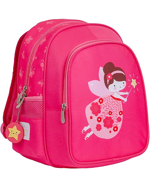 A Little Lovely Company Big Backpack with Insulated Compartment - Fairy - 27x32x19 cm Kindergarten Backpacks