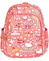 A Little Lovely Company Big Backpack with Insulated Compartment - Fun - 27x32x19 cm Backpack