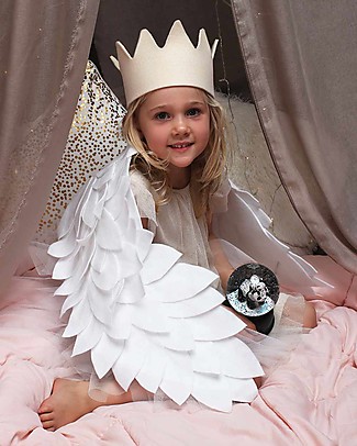 A Little Lovely Company Big LED Light, Snowglobe, Panda - Black Party Favours
