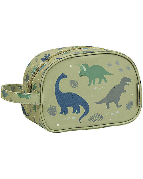 A Little Lovely Company Big Pencil Case - Dinosaurs - 20.5 x 14 x 9.5 cm Pencil Cases
