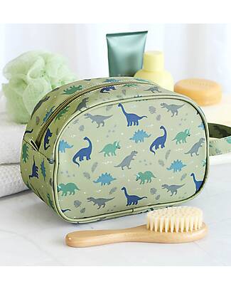 A Little Lovely Company Big Pencil Case - Dinosaurs - 20.5 x 14 x 9.5 cm Pencil Cases