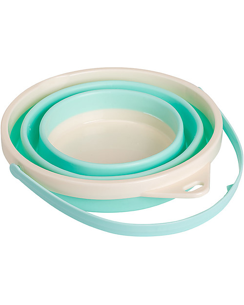 A Little Lovely Company Bucket and Spade Set: Mint Beach Toys