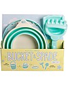 A Little Lovely Company Bucket and Spade Set: Mint Beach Toys