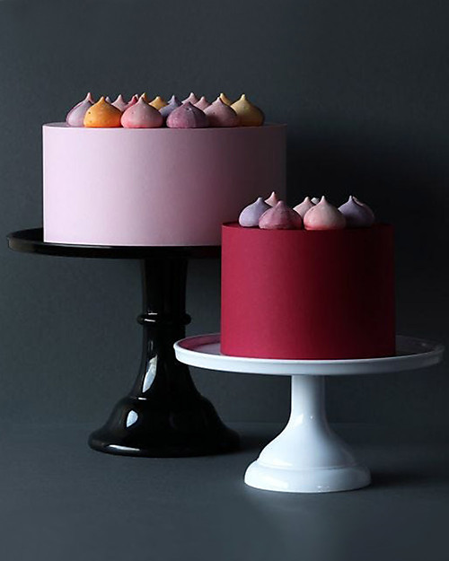 A Little Lovely Company Cake Stand Large - Black Bowls & Plates