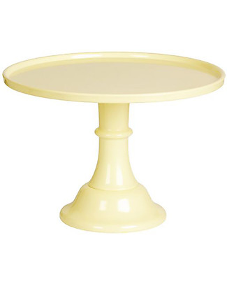 A Little Lovely Company Cake Stand: Large - Yellow Bowls & Plates