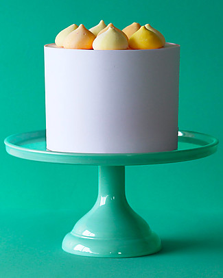 A Little Lovely Company Small Mint Unisex Cake Stand 