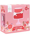 A Little Lovely Company Cake Stand Small - Pink Bowls & Plates