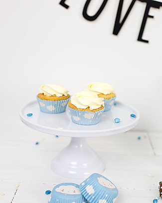 A Little Lovely Company Cake Stand Small - White Bowls & Plates