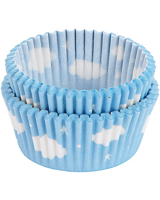 A Little Lovely Company Celebrations 50 Cupcake Cases - Cloud Bowls & Plates