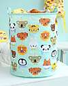 A Little Lovely Company Cotton Storage Basket - 40x50x40 cm - Amici Animali Laundry Basket