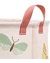 A Little Lovely Company Cotton Storage Basket - 40x50x40 cm - Butterflies Toy Storage Boxes