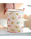 A Little Lovely Company Cotton Storage Basket - 40x50x40 cm - Butterflies Toy Storage Boxes