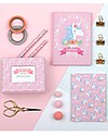 A Little Lovely Company Desk Set, Unicorn (Hardcover notebook, little writing pad, 2 pens) Creative Toys