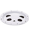 A Little Lovely Company Dinner Set Panda, Black/White - 100% Safe Meal Sets