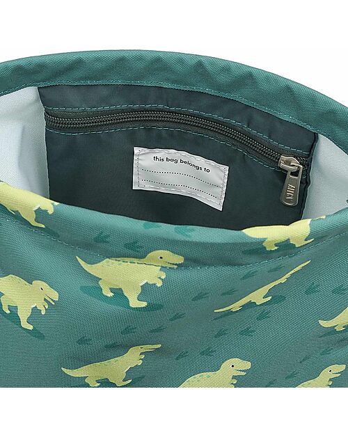 A Little Lovely Company Drawstring Bag - Dinosaur - 32 x 42 cm Sports Bags