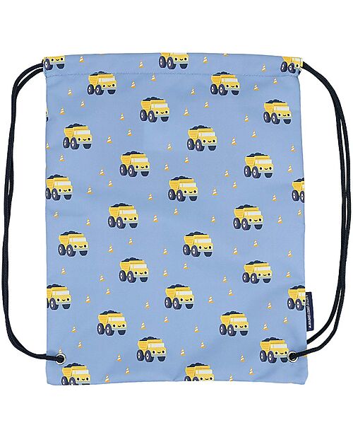 A Little Lovely Company Drawstring Bag - Dump Truck - 32 x 42 cm Sports Bags