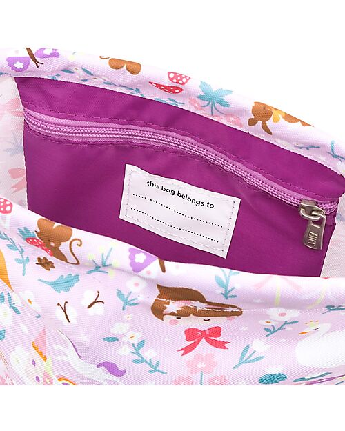 A Little Lovely Company Drawstring Bag - Princesses - 32 x 42 cm Sports Bags