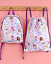 A Little Lovely Company Drawstring Bag - Princesses - 32 x 42 cm Sports Bags