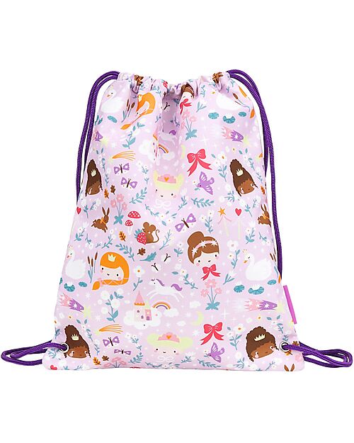 A Little Lovely Company Drawstring Bag - Princesses - 32 x 42 cm Sports Bags