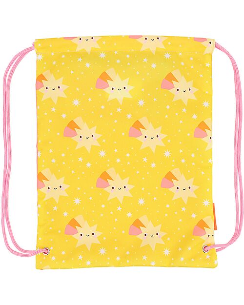 A Little Lovely Company Drawstring Bag - Shooting Star - 32 x 42 cm Sports Bags