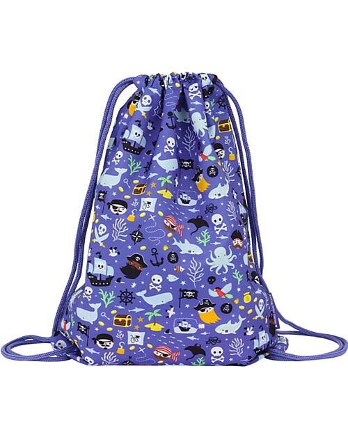 A Little Lovely Company Drawstring Bag with Closure - Pirates - 32 x 42 cm Sports Bags