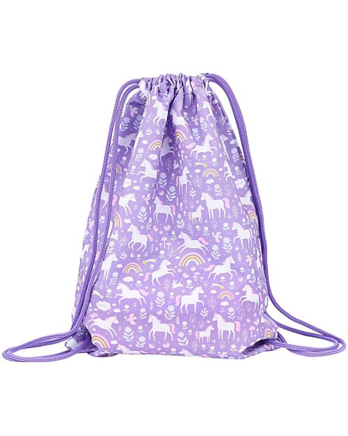 A Little Lovely Company Drawstring Bag with Closure - Unicorn Dreams - 32 x 42 cm Sports Bags