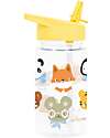 A Little Lovely Company Drink Bottle 450 ml - Animal friends - BPA Free! Non-Thermal Water Bottles