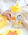 A Little Lovely Company Drink Bottle 450 ml - Animal friends - BPA Free! Non-Thermal Water Bottles