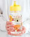 A Little Lovely Company Drink Bottle 450 ml - Animal friends - BPA Free! Non-Thermal Water Bottles