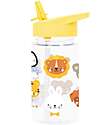 A Little Lovely Company Drink Bottle 450 ml - Animal friends - BPA Free! Non-Thermal Water Bottles