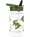 A Little Lovely Company Drink Bottle 450 ml -Crocodiles - BPA Free! Non-Thermal Water Bottles