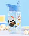 A Little Lovely Company Drink Bottle 450 ml - Pirates - BPA Free! Non-Thermal Water Bottles