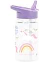 A Little Lovely Company Drink Bottle 450 ml - Unicorn Dreams - BPA Free! Non-Thermal Water Bottles