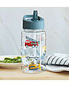 A Little Lovely Company Drink Bottle 450 ml -Vehicles - BPA Free! Non-Thermal Water Bottles