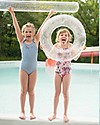 A Little Lovely Company Inflatable Swim Ring, Glitter Beach Toys