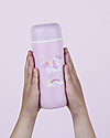 A Little Lovely Company Insulated Drink Bottle in Stailess Steel, 200 ml - Unicorn Thermos Bottles