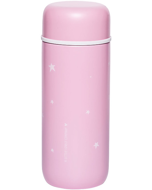 A Little Lovely Company Insulated Drink Bottle in Stailess Steel, 200 ml - Unicorn Thermos Bottles